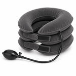 Almohada de tracción cervical, vista general